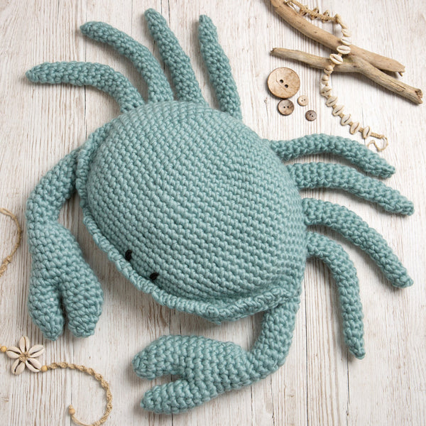 Animal Crochet Kit - Hester Crab - Wool Couture