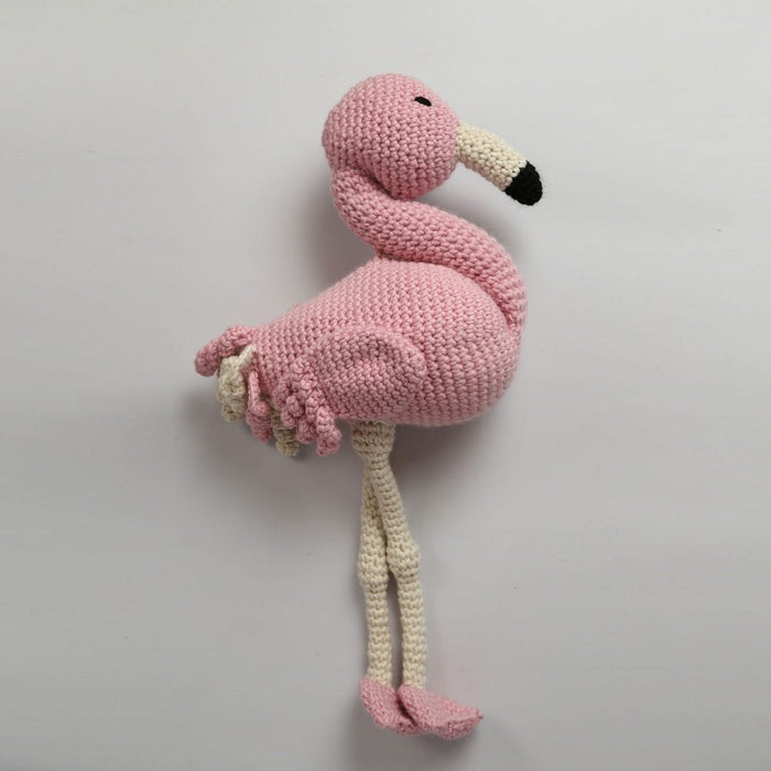 April the Giant Flamingo Crochet Kit - Wool Couture