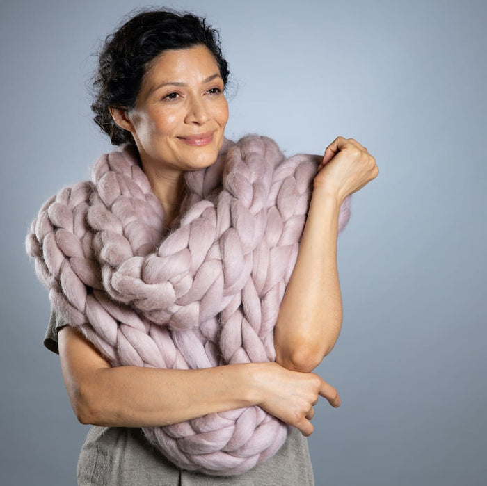 Arm Knitting Scarf Kit - Wool Couture