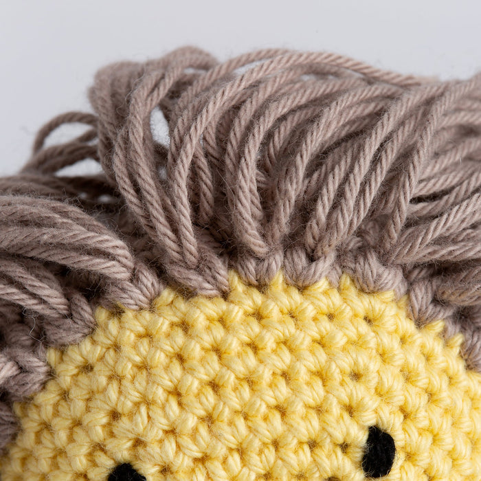 Arthur The Lion - Cotton Crochet Kit - Wool Couture