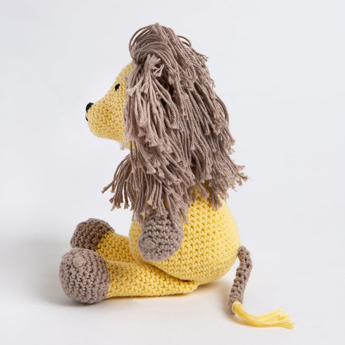 Arthur The Lion - Cotton Crochet Kit - Wool Couture