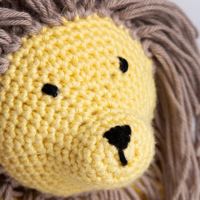 Arthur The Lion - Cotton Crochet Kit - Wool Couture