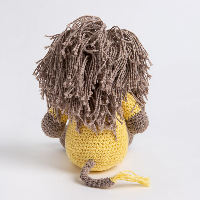 Arthur The Lion - Cotton Crochet Kit - Wool Couture