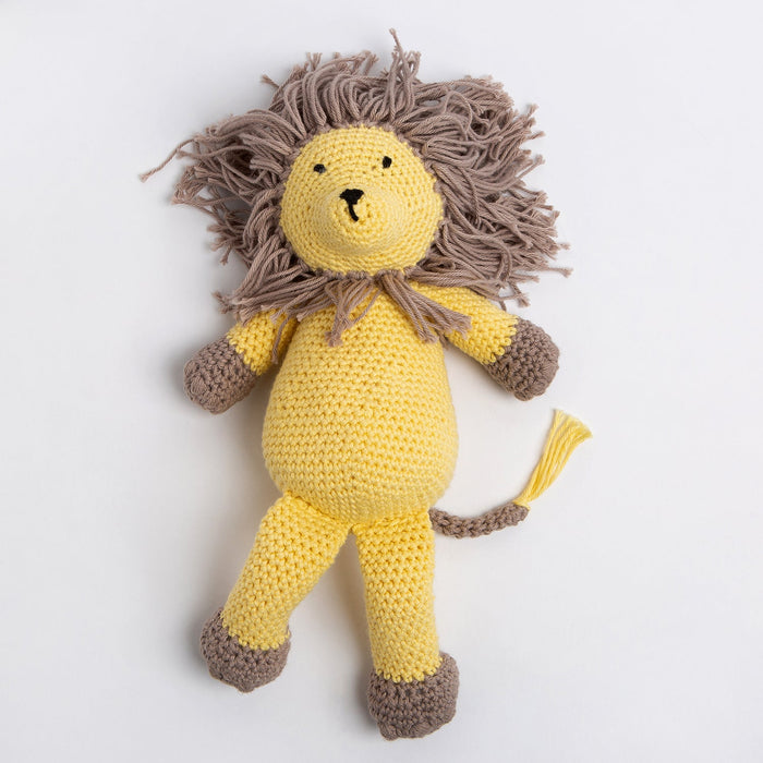 Arthur The Lion - Cotton Crochet Kit - Wool Couture