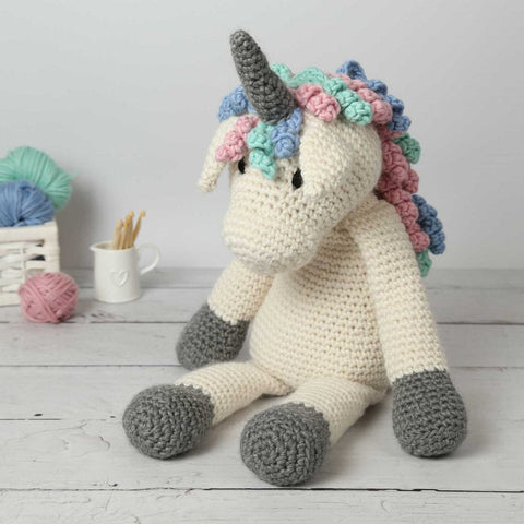 Astra The Giant Unicorn Crochet Kit - Wool Couture