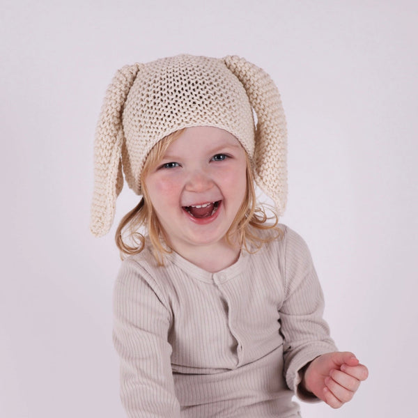 Baby Bunny Ear Hat Knitting Kit - Easter - Wool Couture