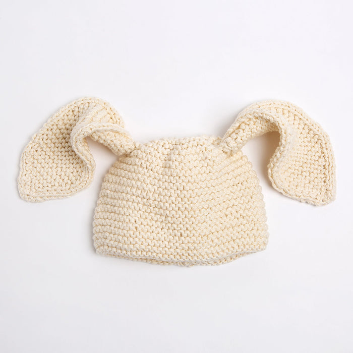 Baby Bunny Ear Hat Knitting Kit - Easter - Wool Couture