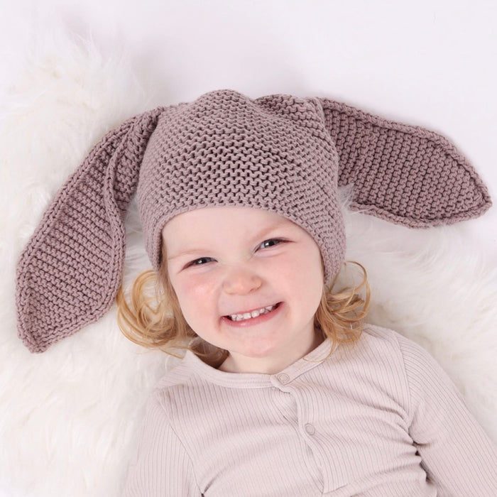 Caron Critters baby hat kit/ 3-24 months/crochet kit for baby hat (bunny  w'ears)