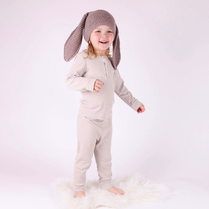 Baby Bunny Ear Hat Knitting Kit - Easter - Wool Couture