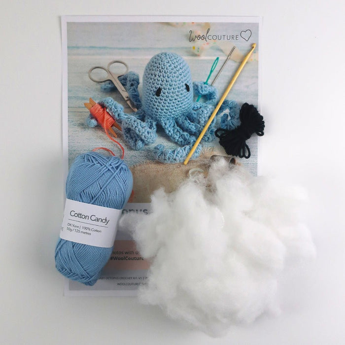 Baby Octopus Crochet Kit - Wool Couture