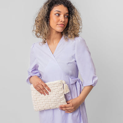 Basketweave Clutch Bag Crochet Kit - Wool Couture