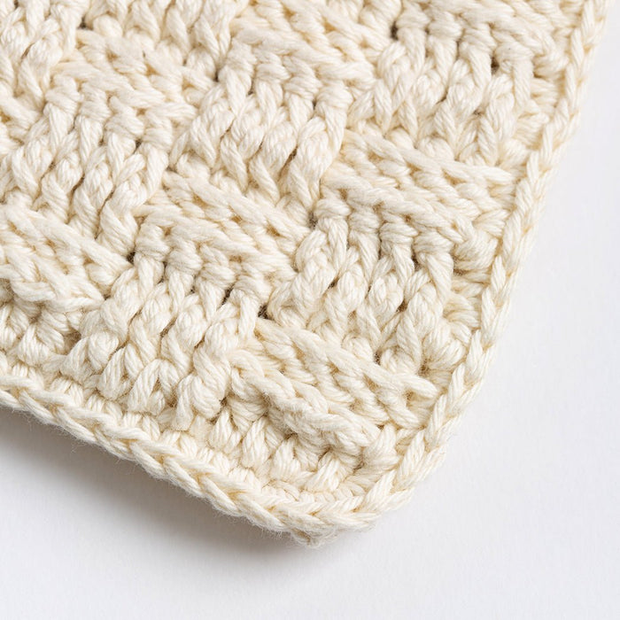 Basket weave hotsell clutch bag