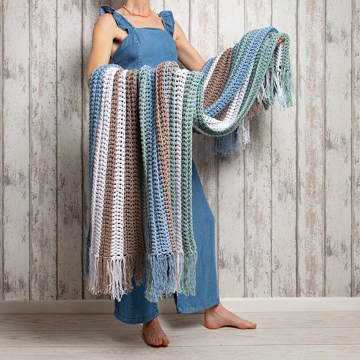 Beachdream Blanket Crochet Kit - Wool Couture