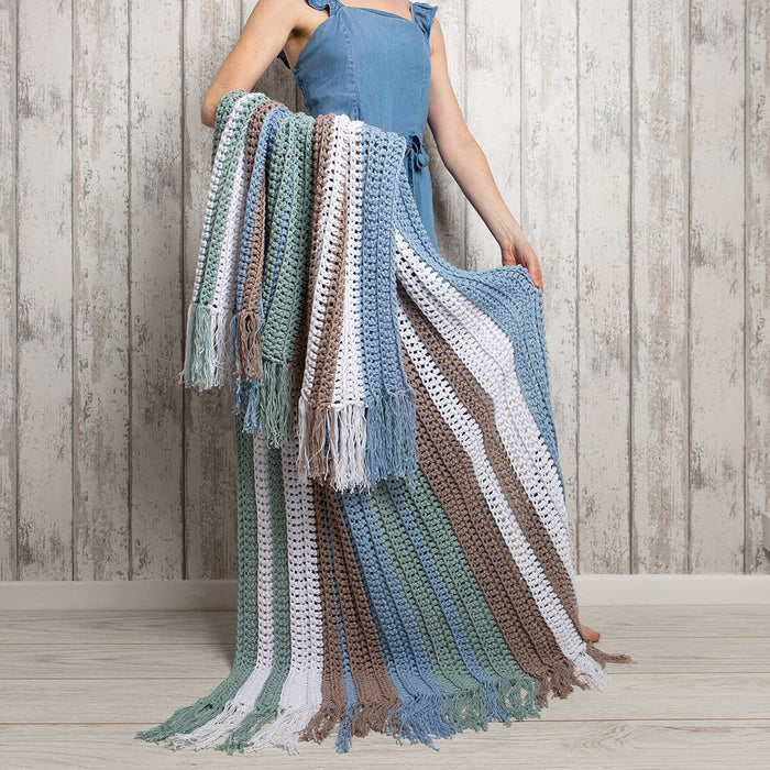 Beachdream Blanket Crochet Kit - Wool Couture