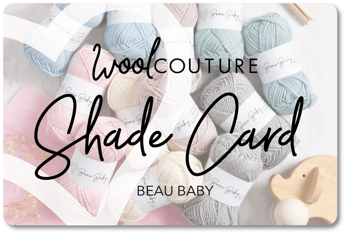 Beau Baby DK Yarn - Sample Card - Wool Couture