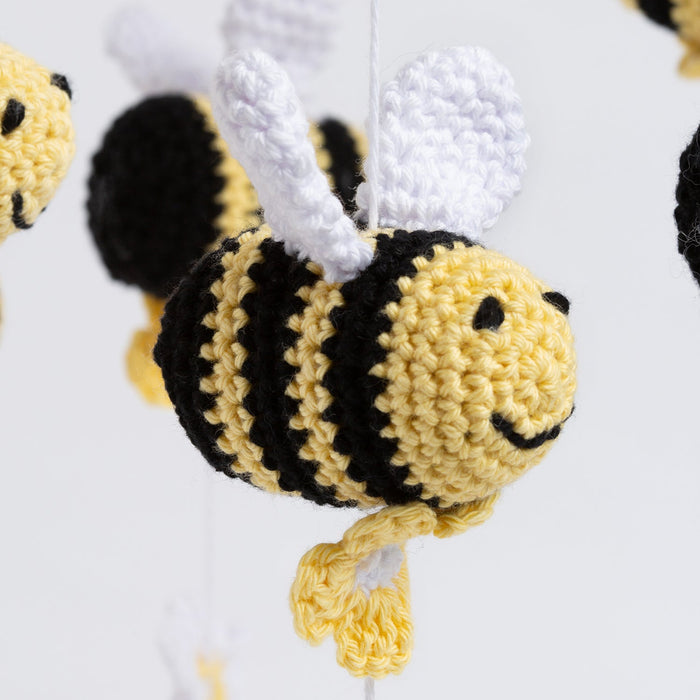 Bee Nursery Mobile Crochet Kit - Wool Couture