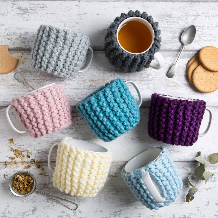 Beginner Cup Cosy - Knitting Kit - Wool Couture