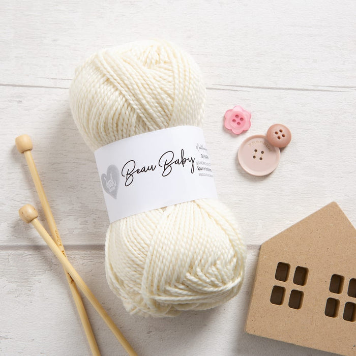 Bella Baby Blanket Knitting Kit - Wool Couture