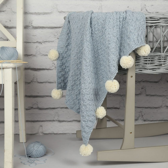 Knitted baby sales blankets for sale