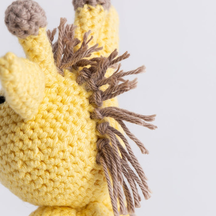 Belle The Giraffe - Cotton Crochet Kit - Wool Couture