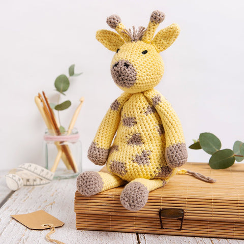 Belle The Giraffe - Cotton Crochet Kit - Wool Couture
