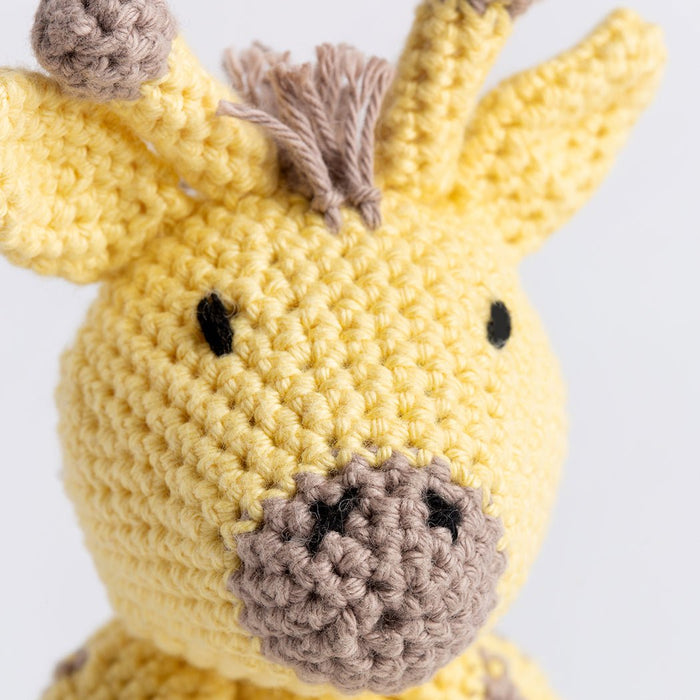 Belle The Giraffe - Cotton Crochet Kit - Wool Couture