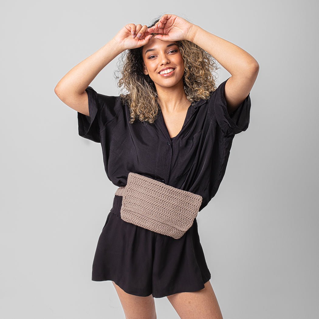 Belt bag crochet on sale