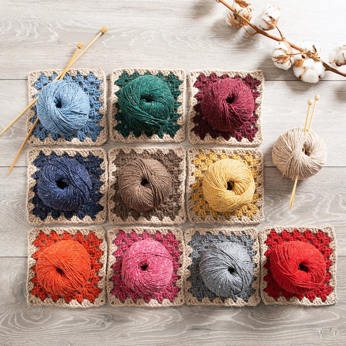 Blanket and Cushions Crochet Kits– Wool Couture