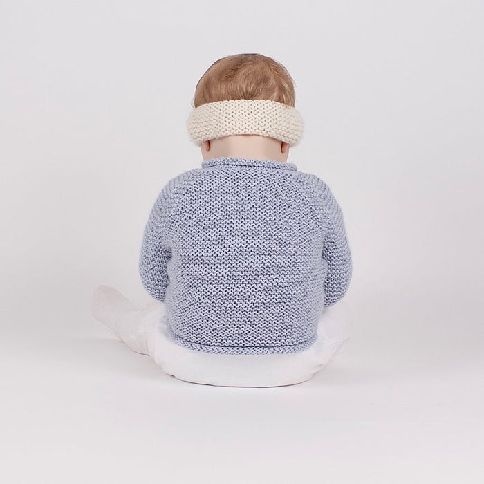 Blossom Jumper Baby Knitting Kit - Wool Couture