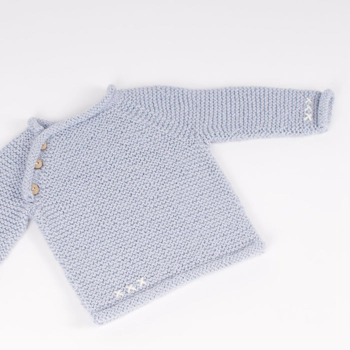 Blossom Jumper Baby Knitting Kit - Wool Couture