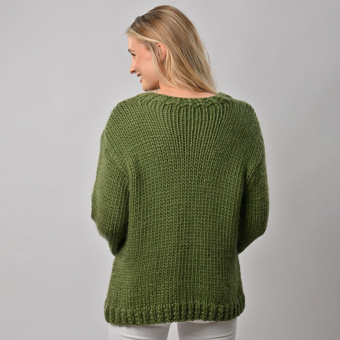 Bobble Jumper Knitting Kit - Wool Couture