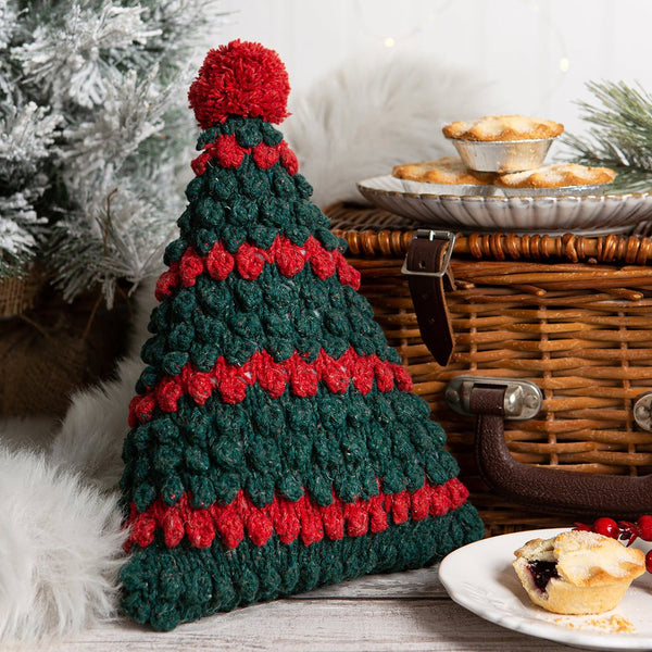Bobble Tree Cushion Knitting Kit - Wool Couture