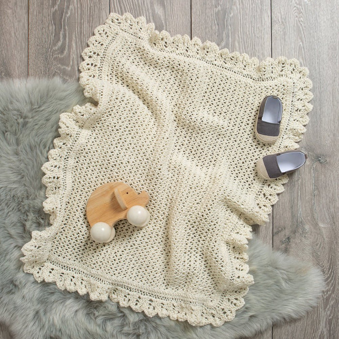 Bobby Baby Blanket Knitting Kit Wool Couture - Main Image