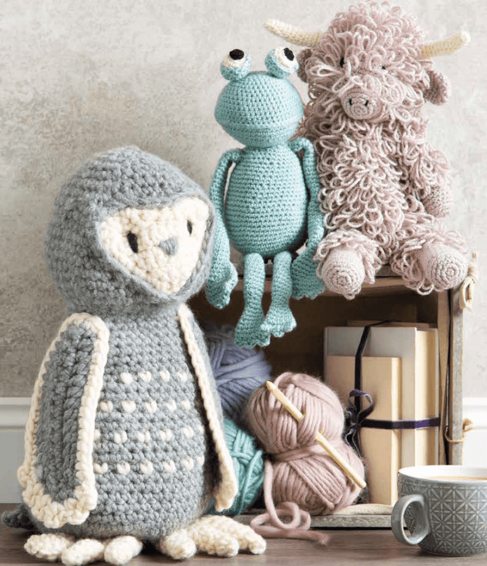 Bonnie the Cow & Friends Crochet Book– Wool Couture