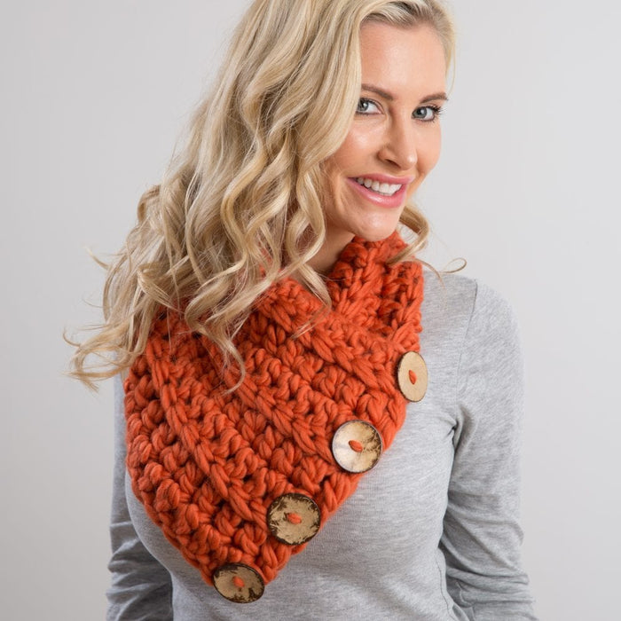 Boston Harbour Scarf Crochet Kit - Wool Couture