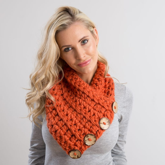 Boston Harbour Scarf Crochet Kit - Wool Couture