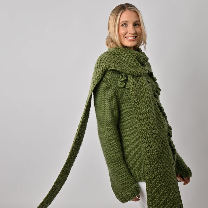 Boyfriend Scarf Knitting Kit - Wool Couture