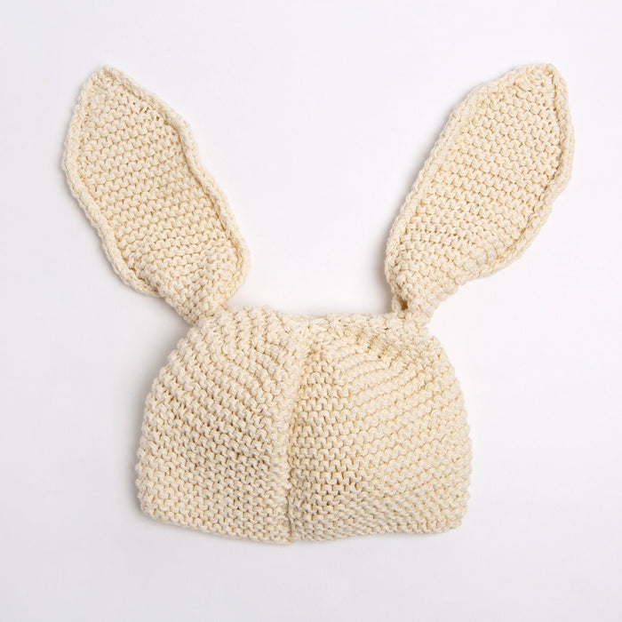Bunny Ear Baby Slippers & Hat Knitting Kit - Bundle - Wool Couture