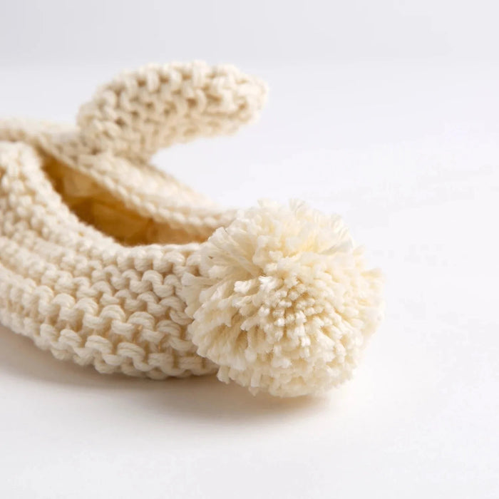 Bunny Ear Baby Slippers & Hat Knitting Kit - Easter - Wool Couture