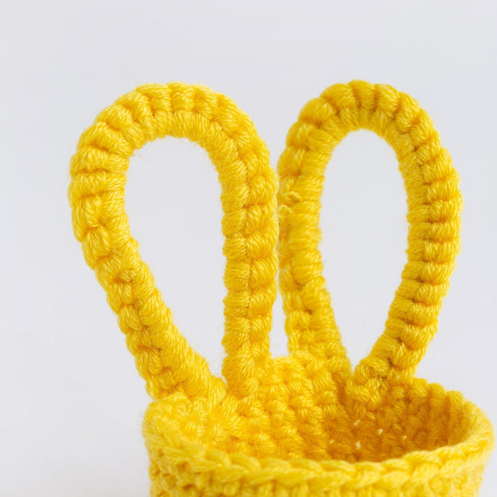 Bunny Egg Cup Trio Crochet Kit - Wool Couture