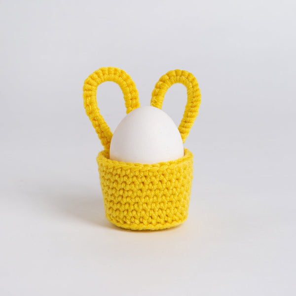 Bunny Egg Cup Trio Crochet Kit - Wool Couture