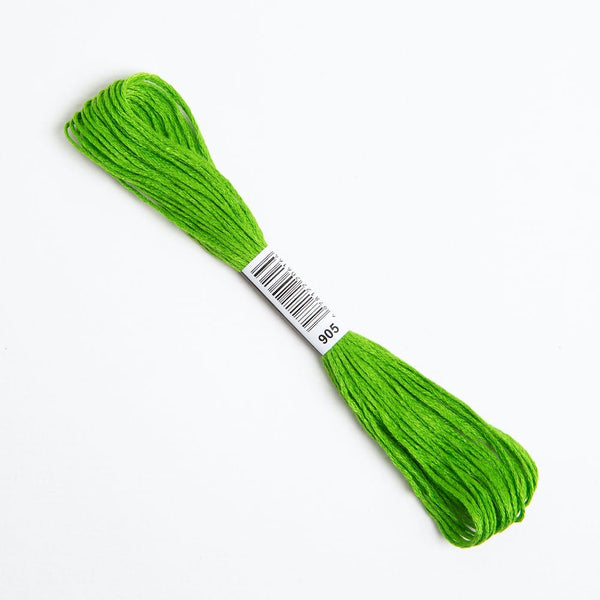 Chartreuse Green Embroidery Thread Floss 905 - Wool Couture