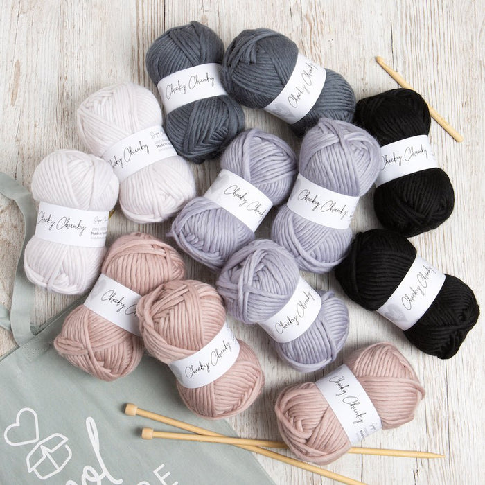 Cheeky Chunky Bundle - 12 balls - Wool Couture