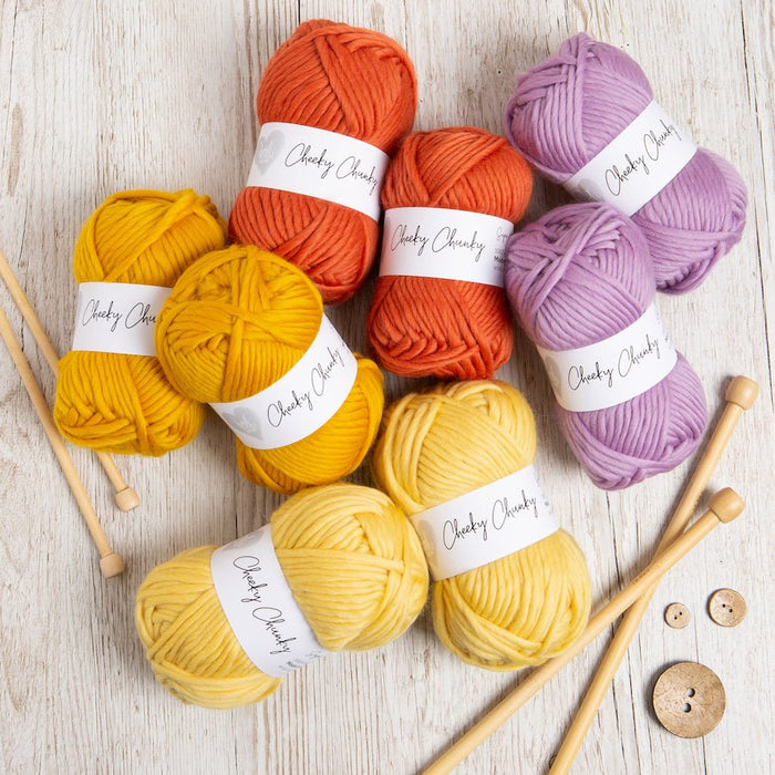 Cheeky Chunky Bundle - 8 balls - Wool Couture