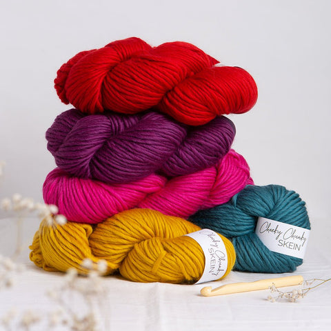 Cheeky Chunky Super Chunky Yarn 200g Skein - Wool Couture