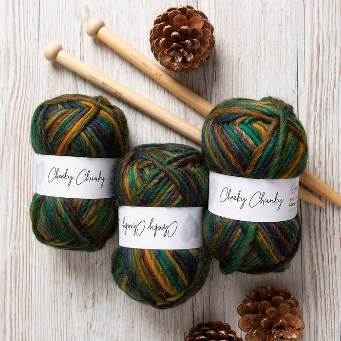 Cheeky Chunky Twist Yarn 100g Ball - 3 Balls - Wool Couture