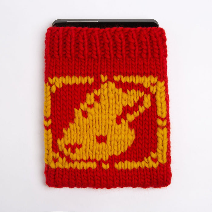 Chinese New Year Tablet Case Knitting Kit - The Year Of The Rabbit - Wool Couture