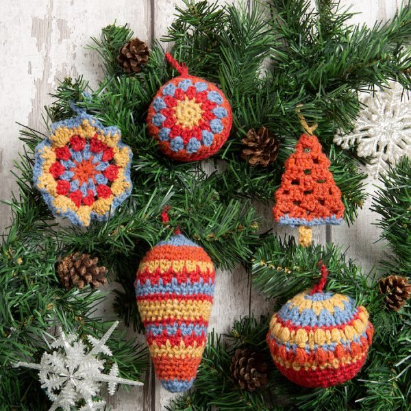 Christmas Decoration Crochet Kit Wool Couture