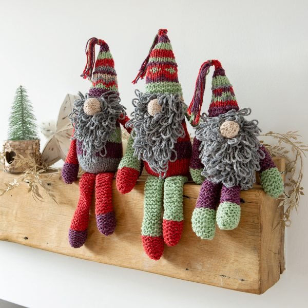 Christmas Elves Knitting Kit - Wool Couture