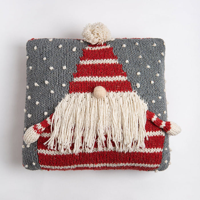 Christmas Gonk Cushion Knitting Kit - Wool Couture